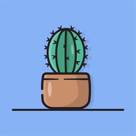 Premium Vector Cactusgreen