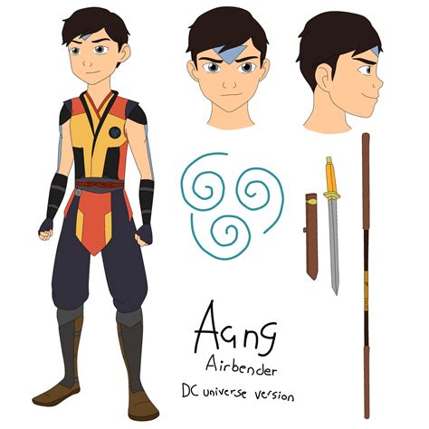 Aang Dc Version Concept By Vivtoharleyquinn On Deviantart
