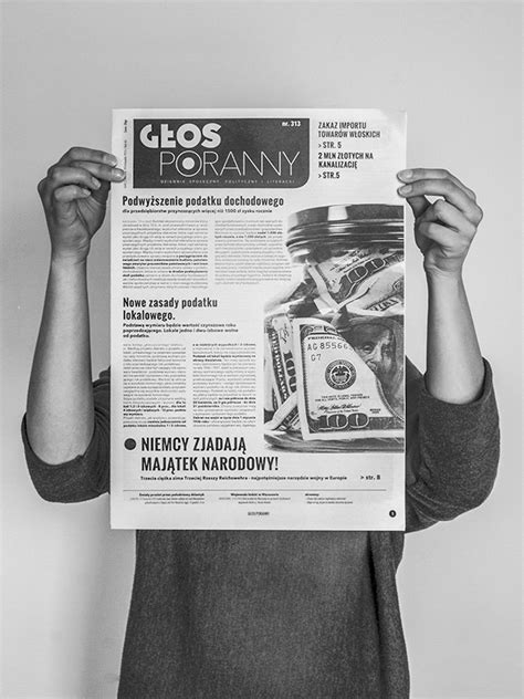 Newspaper Redesign Typesetting On Behance