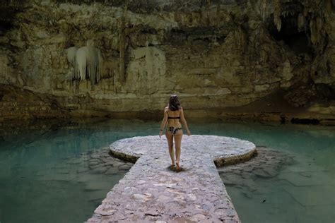 Visiting the magical Cenote Suytun // Mexico – Date The World