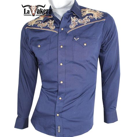 Venta Camisas De Seda Vaqueras En Stock