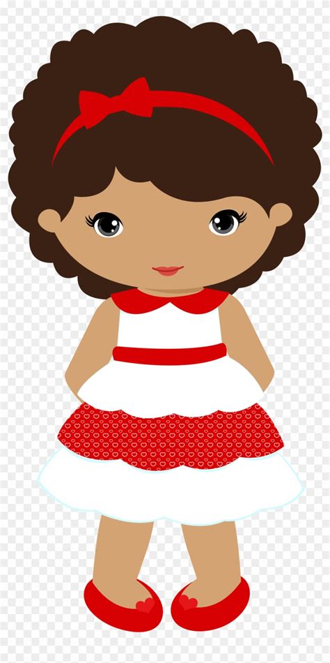 Desenho Boneca Negra Png