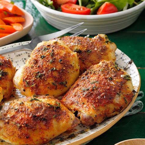 Crispy Baked Chicken Thighs Recipe How To Make It