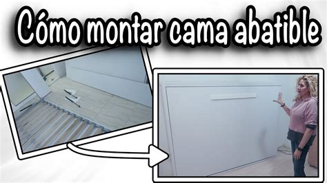 C Mo Montar Cama Abatible Modelo Tempo De Canapi Youtube