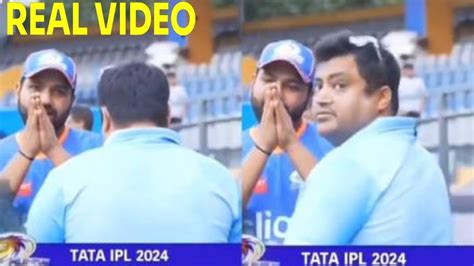 Ek Audio Ne Mera Waat Laga Diya Rohit Sharma Asks Cameraman To