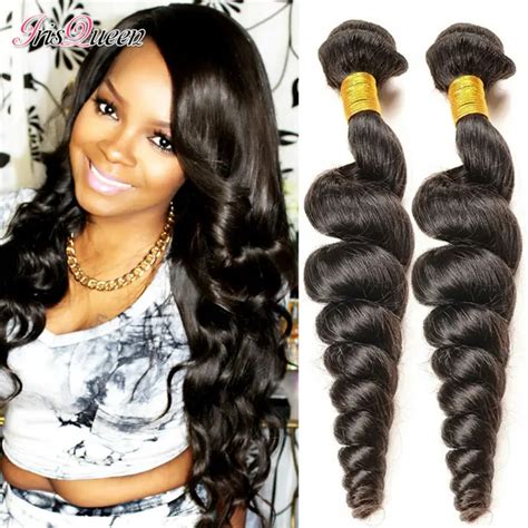 Indian Loose Wave Virgin Hair 3 Bundles 7a Raw Indian Hair Loose Curly