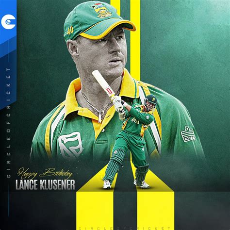 Happy Birthday, 'Zulu' Lance Klusener | Cricket, Rounders, Africa