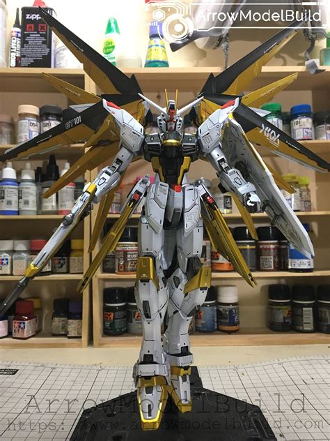 Arrowmodelbuild Freedom Gundam Custom White Built And Painted Mg 1100