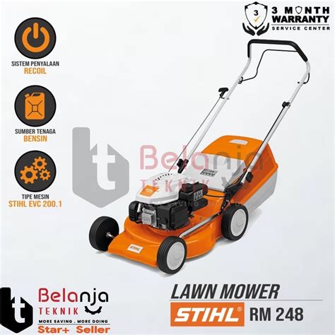 Jual Stihl Lawn Mower Bensin Rm Mesin Potong Rumput Dorong Inch