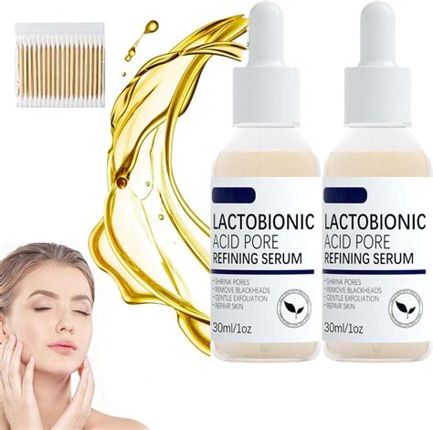 Pcs Eelhoe Lactobionic Acid Pore Refining Serum Pores Tightening Serum