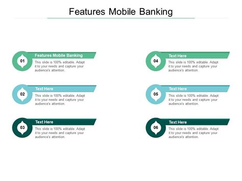 Features Mobile Banking Ppt Powerpoint Presentation Infographic