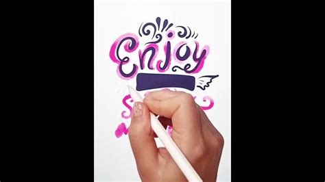 Amazing And Easy Hand Lettering Designs N5 Youtube