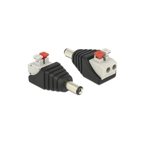 Adaptador Tipo Jack De Mm Macho Con Terminales De Presi N