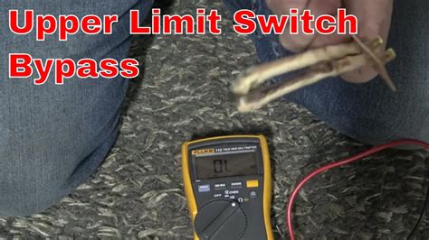 How To Test And Bypass The Upper Limit Switch On Your Furnace Youtube