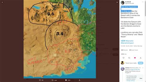 New Map In 3 4 And 3 6 Genshin Impact YouTube