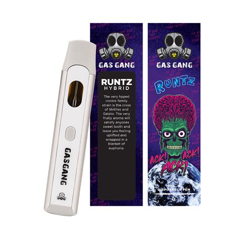 Buy Gas Gang Runtz Disposable Pen Online West Coast Cannabis