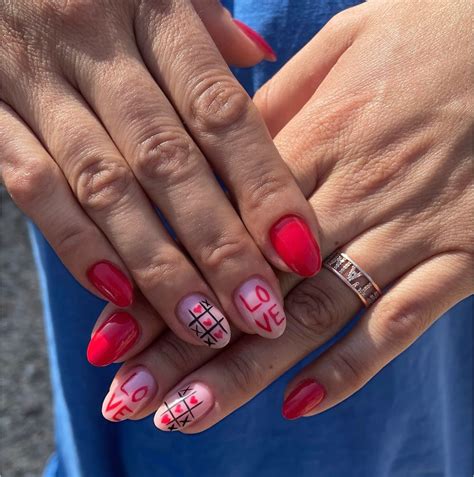 30 Hot Red Nail Design Ideas For Summer Night Outs Red Nails Red Nail Designs Red French