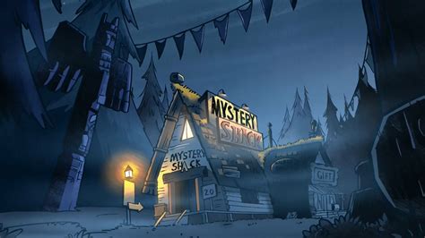 Mystery Shack Gallery Gravity Falls Wiki Low Angle House Sign Lamp