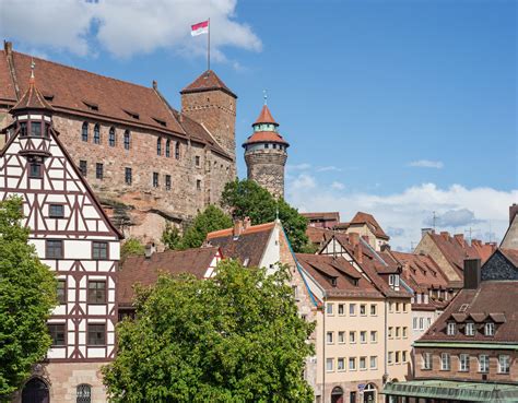 Castle of Nuremberg in Bavaria jigsaw puzzle in Castles puzzles on ...