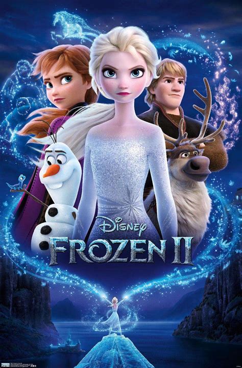 Disney Frozen 2 - Key Art Wall Poster, 22.375" x 34" - Walmart.com