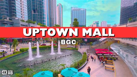 Bgc Philippines Uptown Mall Tour 2024 High End Shopping Mall In Metro Manila Youtube