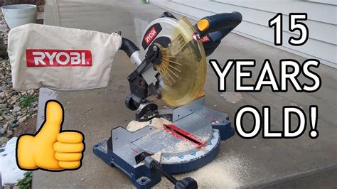 Ryobi 18 Volt Cordless 8 1 4 In Compound Miter Saw Max S Tool Reviews Youtube