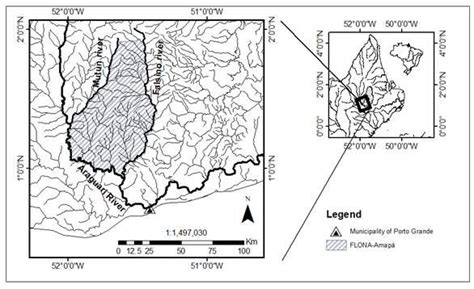 Geographic Location Of The Araguari River And Conservation Units