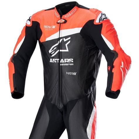 Macac O Alpinestars Gp Plus V Pe A Preto Branco Vermelho Fluor