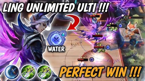 Ling Unlimited Ulti Vs Perfect Win Full Item Damage Magic