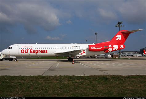 D AOLG OLT Express Germany Fokker 100 F28 Mark 0100 Photo By Andreas