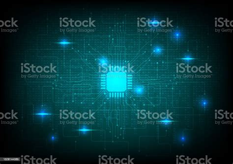 circuit digital code stock illustration  image