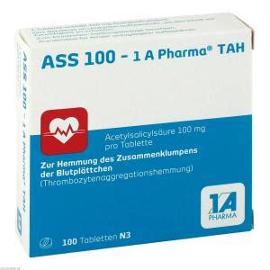 Ass A Pharma Tah Tabletten St Preisvergleich Pzn Medipreis De