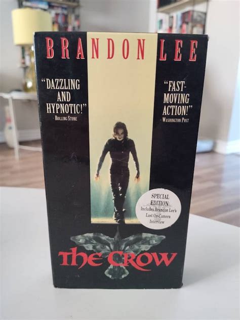 The Crow Special Edition Vhs Etsy