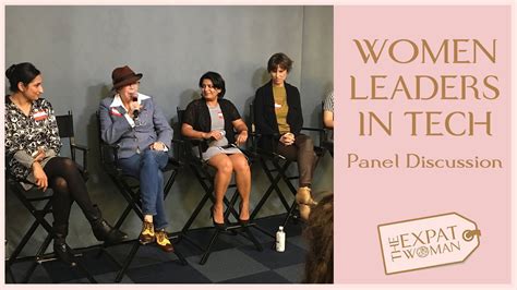 Women Leaders In Tech Panel Discussion Youtube