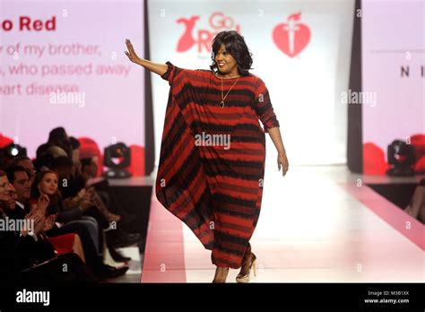 New York Usa Cece Winans Attends The Red Dress Collection 2018
