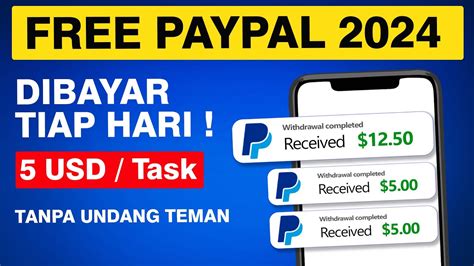 Dibayar Paypal Tiap Hari Usd Pertugas Aplikasi Penghasil Uang