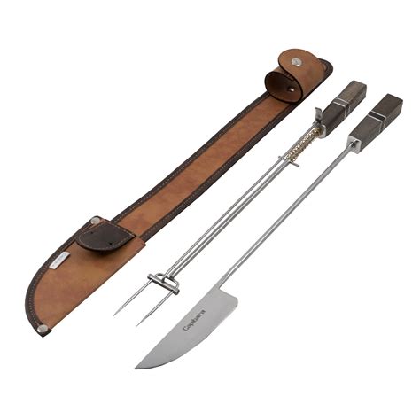 Juego Cuchillo Y Tenedor Largo P Asador Nro Bello Export