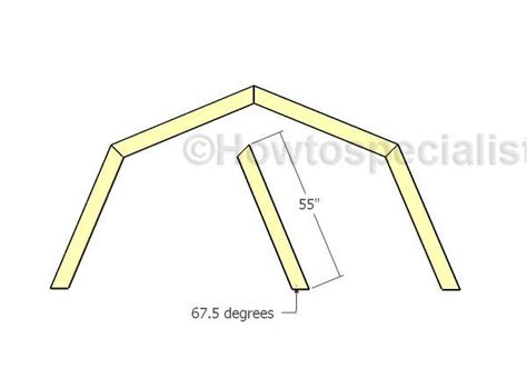 12x16 Barn Shed Roof With Loft Howtospecialist How To Build Step