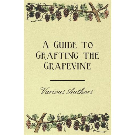 A Guide to Grafting the Grapevine no Shoptime 