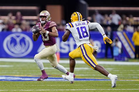 Florida State Hangs On For Win In Brian Kelly S First Game At Lsu