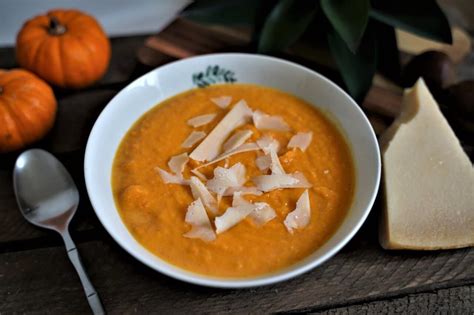 Soupe De Potiron Au Parmesan Aux Fourneaux