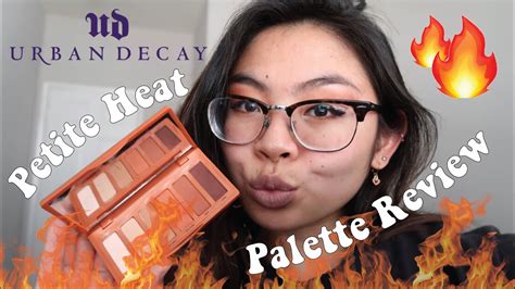 Urban Decay NAKED Petite Heat Palette Review YouTube