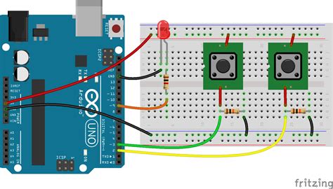 Arduino Push Button Counter Code Lcd Circuit And Working