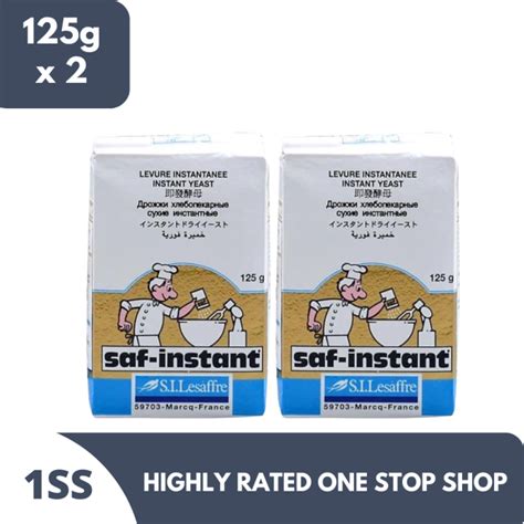 Saf Instant Yeast Gold 125g X 2 Lazada Ph