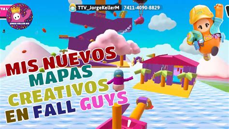 Fallguys Mis Nuevos Mapas De Fall Guys Del Modo Creativo Youtube