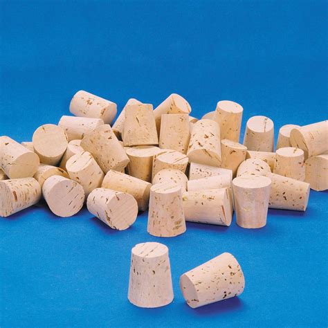 XXXX Quality Cork Stoppers, Size 10, Top: 25 mm, Bottom: 20 mm, Pack of ...