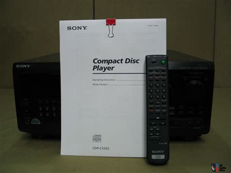 Sony Cdp Cx Mega Storage Compact Disc Cd Changer Player Pro