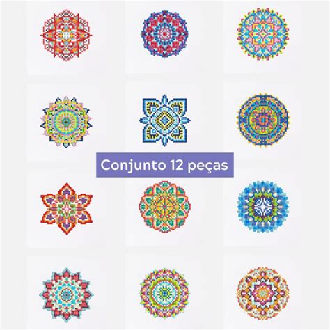 Pinturinhas Mandalas Kit Pintura Diamante Casarone