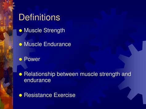 Ppt Muscle Strength And Endurance Powerpoint Presentation Free