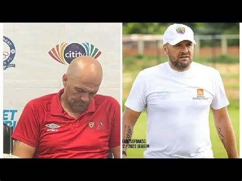 BREAKING NEWiThe Head Coach Of Accra Hearts Of Oak Slavko Matic Has